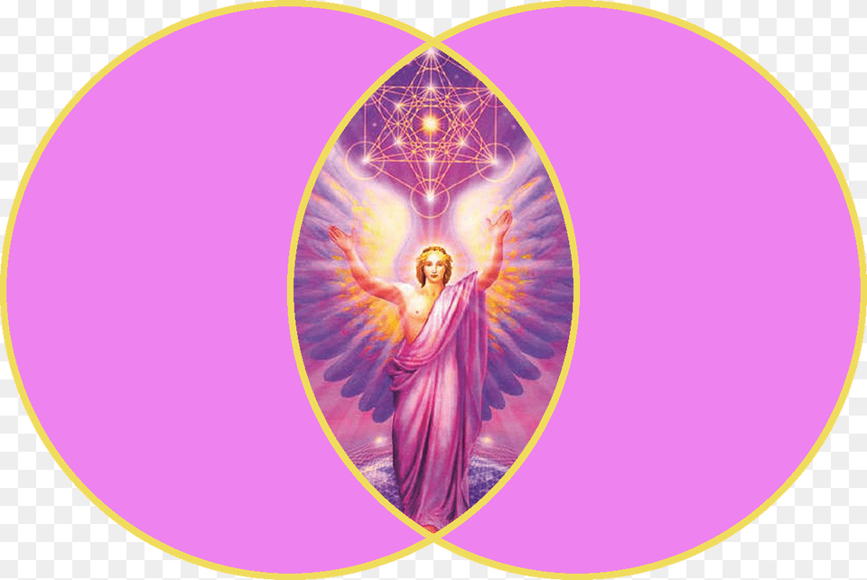 Metatron Cube Archangel Metatron, Purple, Adult, Bride, Female Free Png