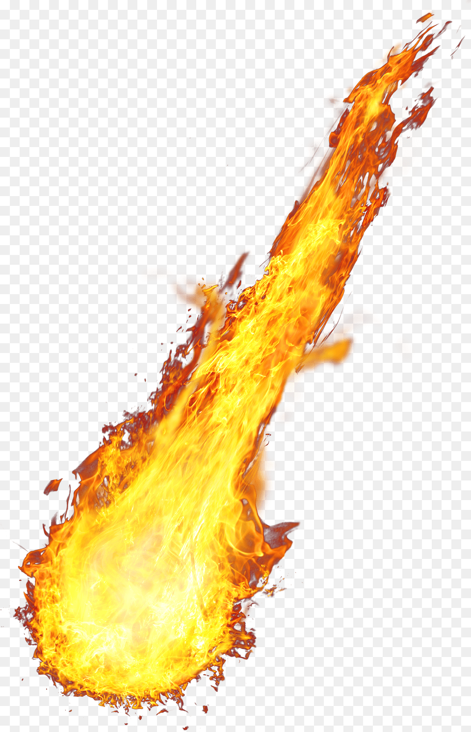 Meteor, Fire, Flame, Bonfire Free Png Download