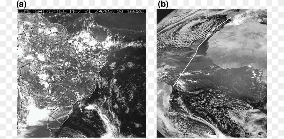 Meteosat 8 Vis Images With Dial Flight Paths Indicated Monochrome, Nature, Outdoors, Art, Collage Free Transparent Png