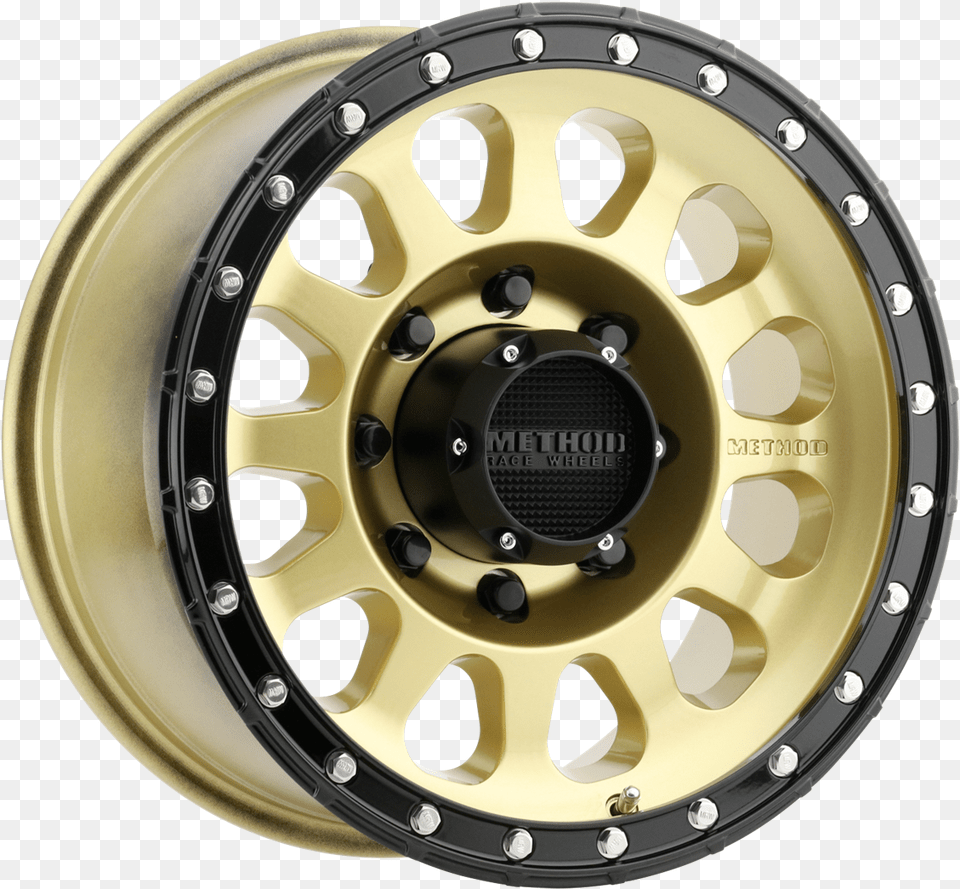 Method Race Wheels 315 Method 315 Gold, Alloy Wheel, Car, Car Wheel, Machine Free Png Download