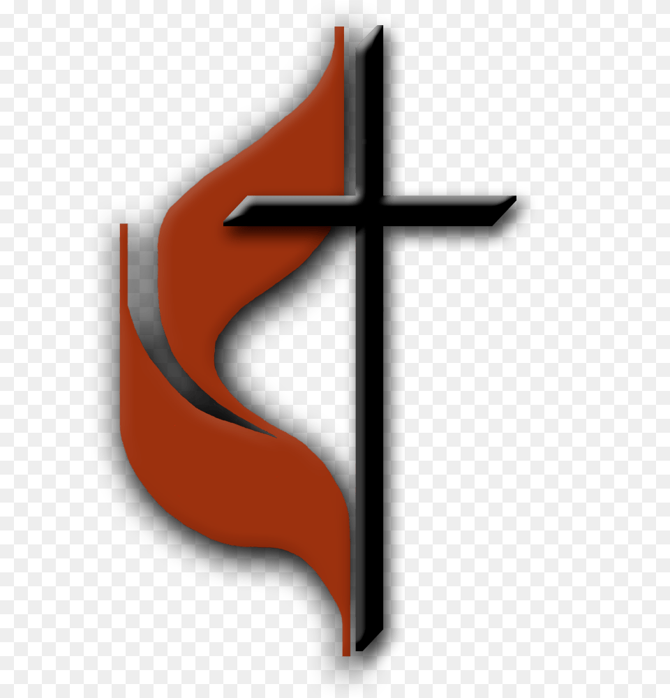 Methodist Cross And Flame Clip Art, Symbol, Person Free Png