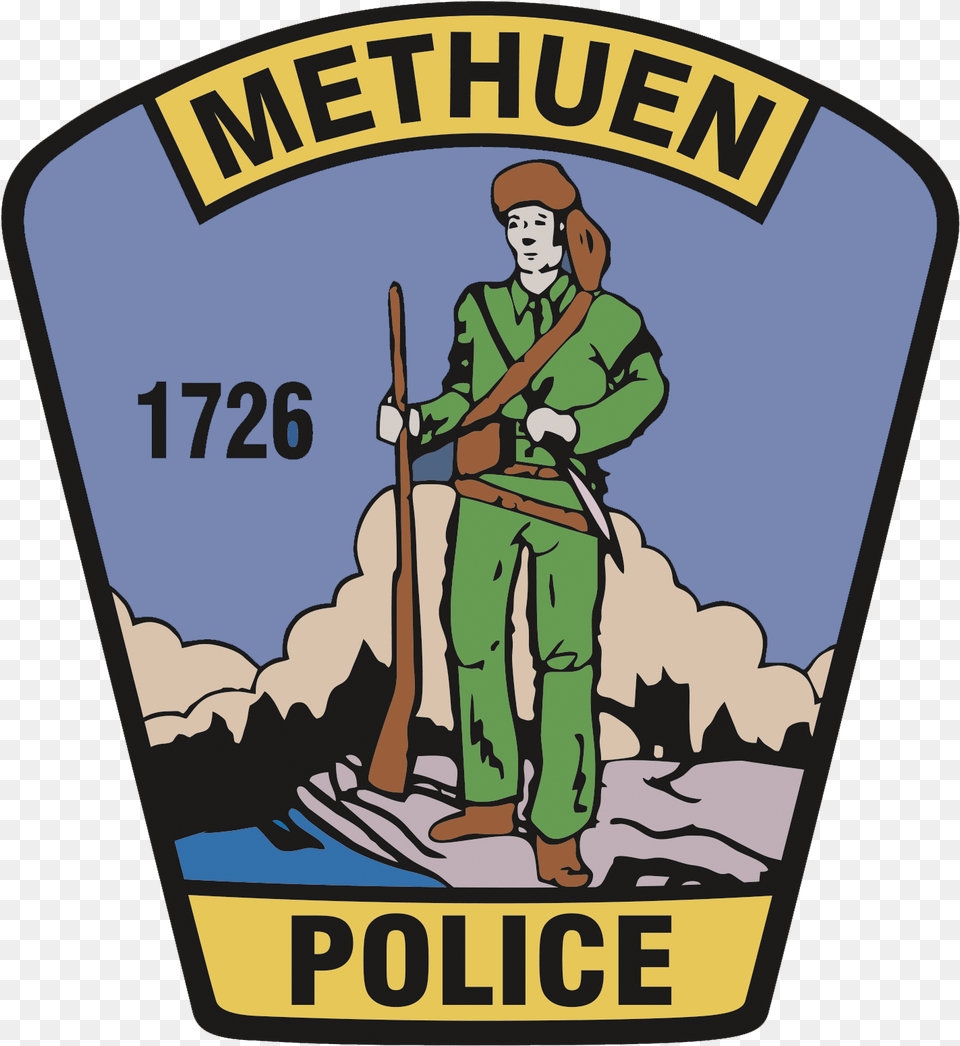 Methuen Police Arrest And Charge Man With Kidnapping Methuen Police Department, Person, Logo, Face, Head Free Transparent Png
