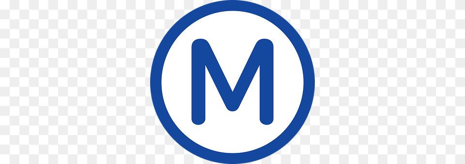 Metro Sign, Symbol, Logo, Disk Free Png Download