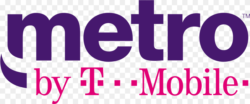 Metro By T Mobile Logo, Purple, Text Png