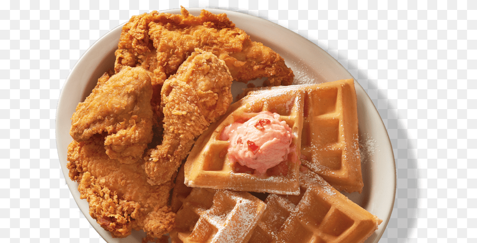 Metro Diner All For The Love Of Food Metrodinercom Metro Diner Tampa, Waffle, Fried Chicken, Bread Png Image