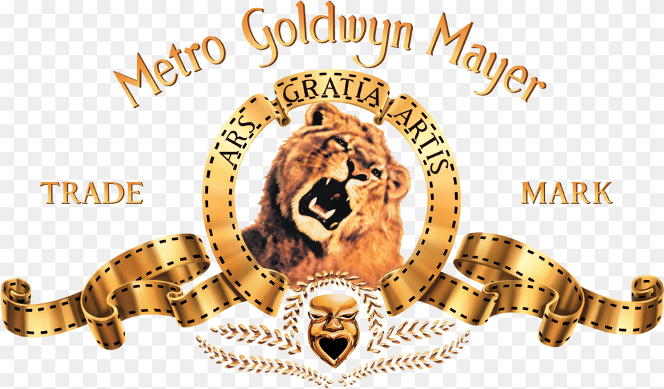 Metro Goldwyn Mayer Logo, Animal, Lion, Mammal, Wildlife Free Transparent Png