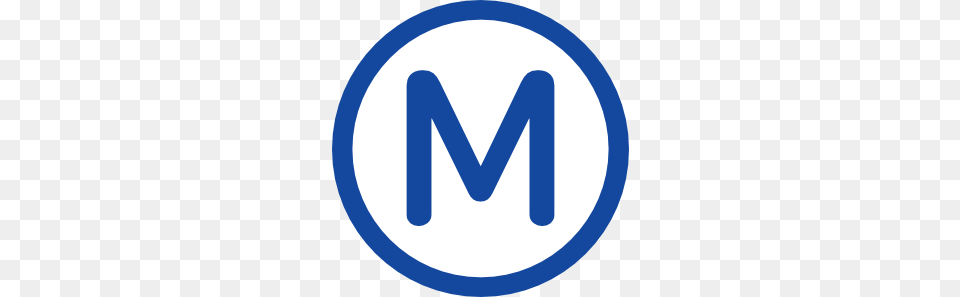 Metro M Clip Art Vector 4vector, Sign, Symbol, Logo Png Image