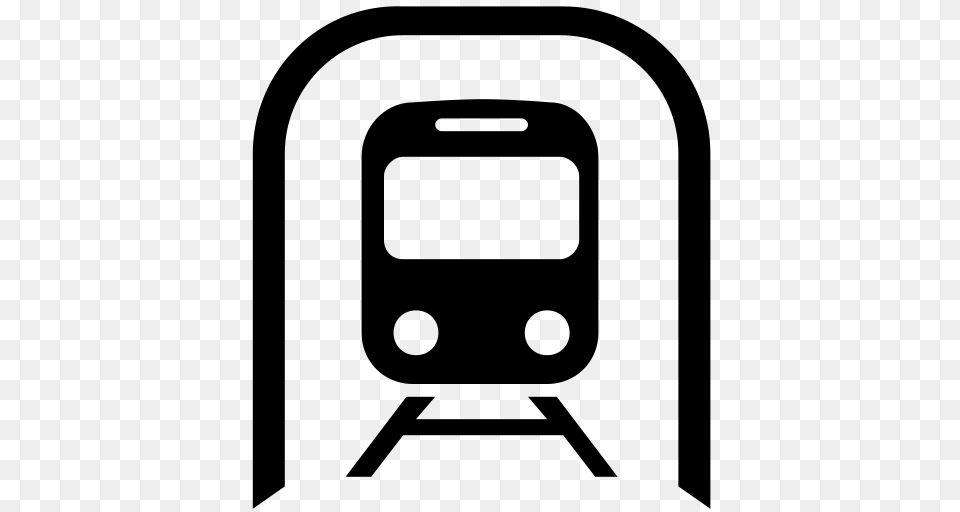 Metro Metro Public Icon With And Vector Format For, Gray Free Transparent Png