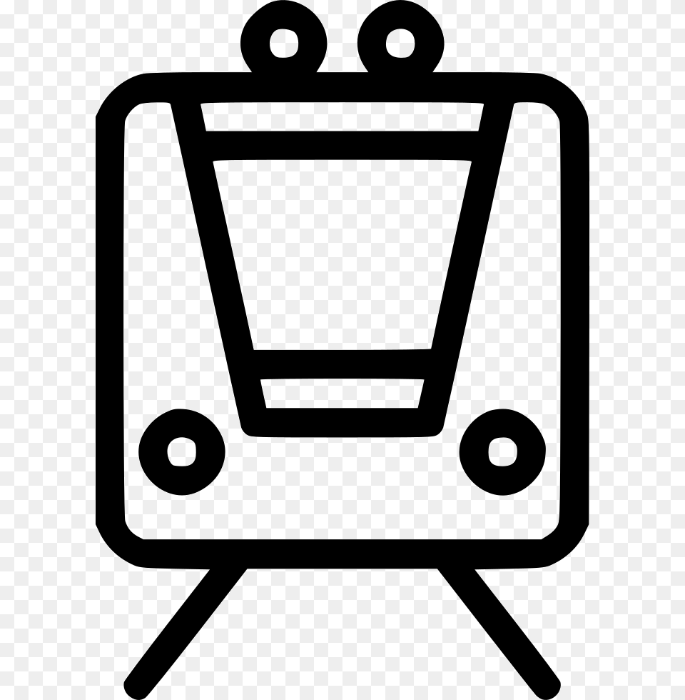 Metro Train Railway Public Transport, Shopping Cart Png