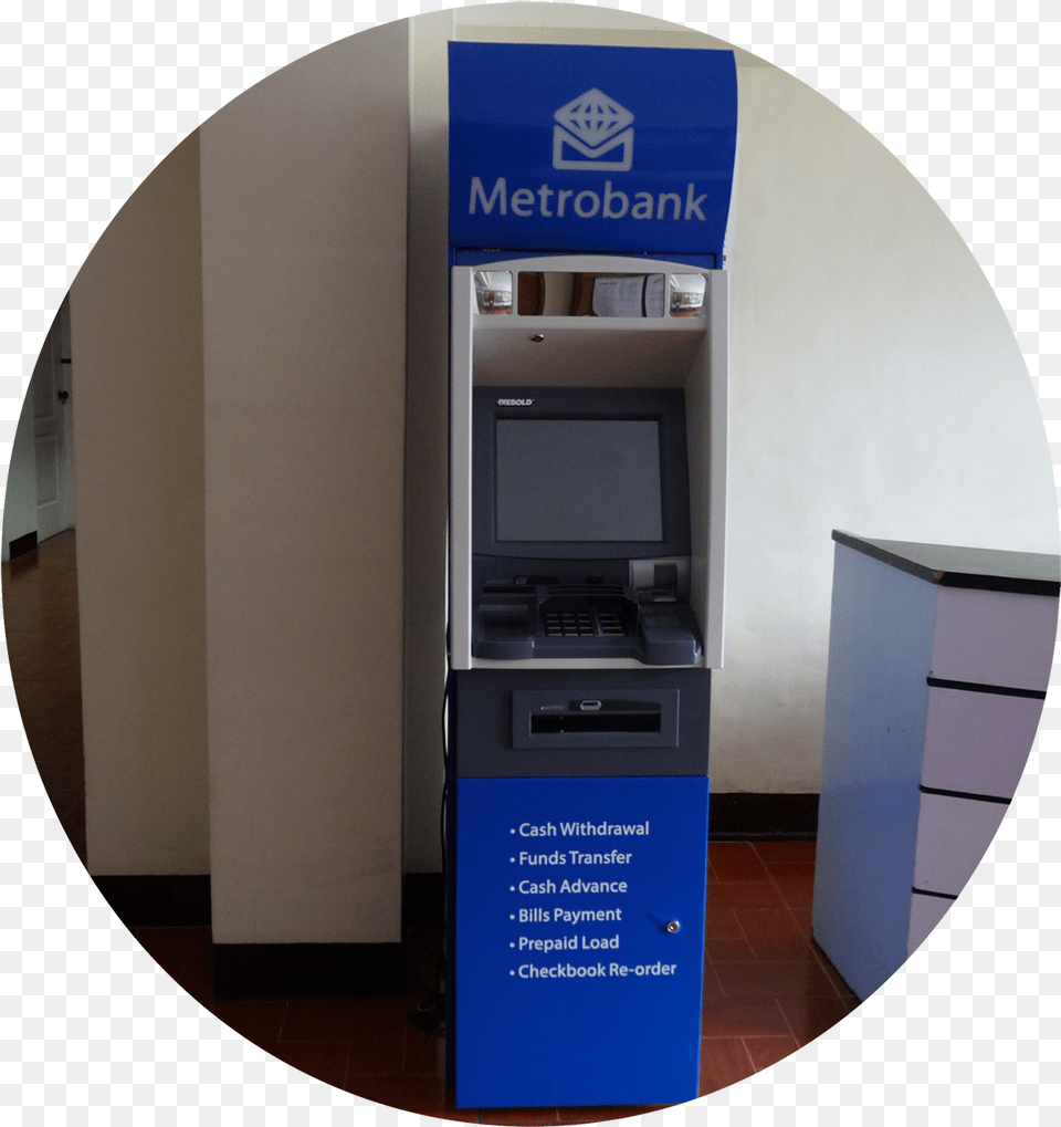 Metrobank Cash Acceptance Machine, Atm, Computer Hardware, Electronics, Hardware Png Image