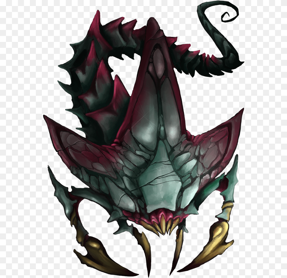 Metroid Database Bestiary Metroid Prime Plated Parasite Metroid Parasite Queen, Dragon Free Png