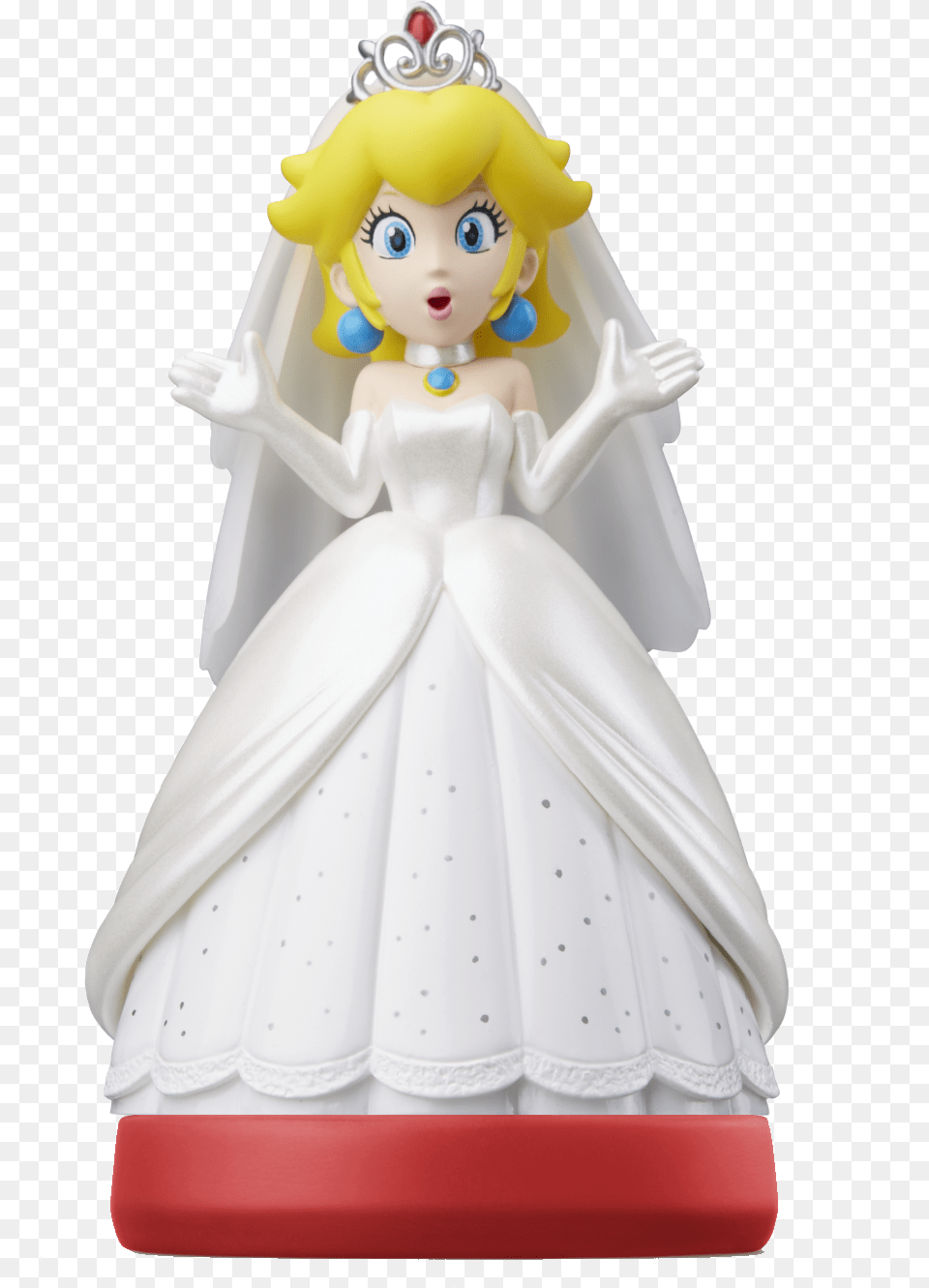 Metroid Fire Emblem Amp Botw Champions Amiibo And A Super Mario Odyssey Peach Wedding Dress, Doll, Figurine, Toy, Face Free Transparent Png