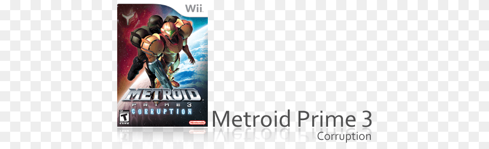 Metroid Prime 3 Corruption Nintendowii, Book, Comics, Helmet, Publication Png