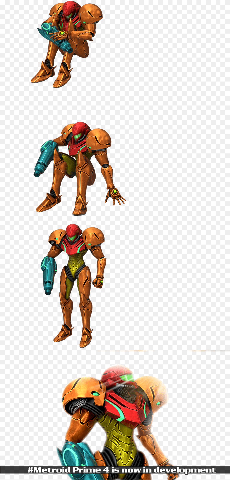 Metroid Prime 4 Is Now In Development Cartoon Fictional Sad Samus Meme, Figurine, Adult, Male, Man Free Png Download