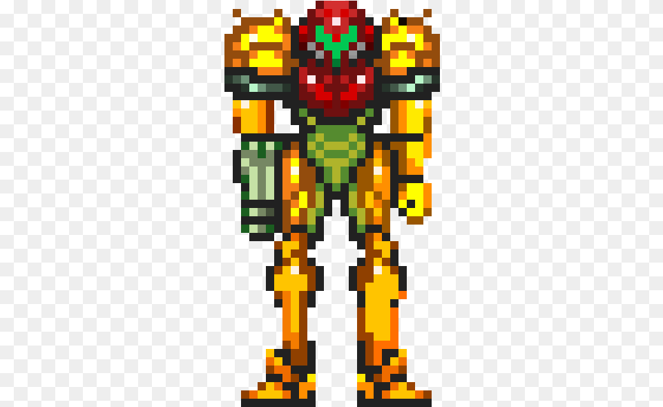 Metroid Samus Pixel Art Free Png