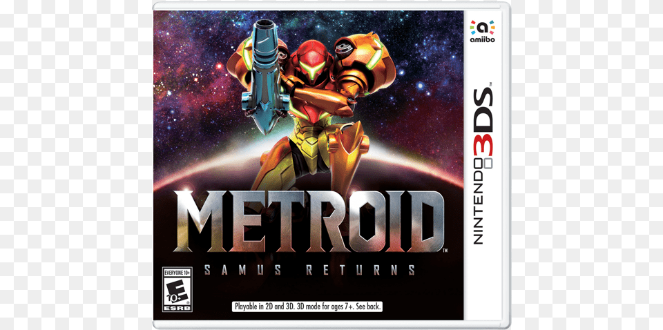 Metroid Samus Returns, Book, Publication, Advertisement, Poster Png