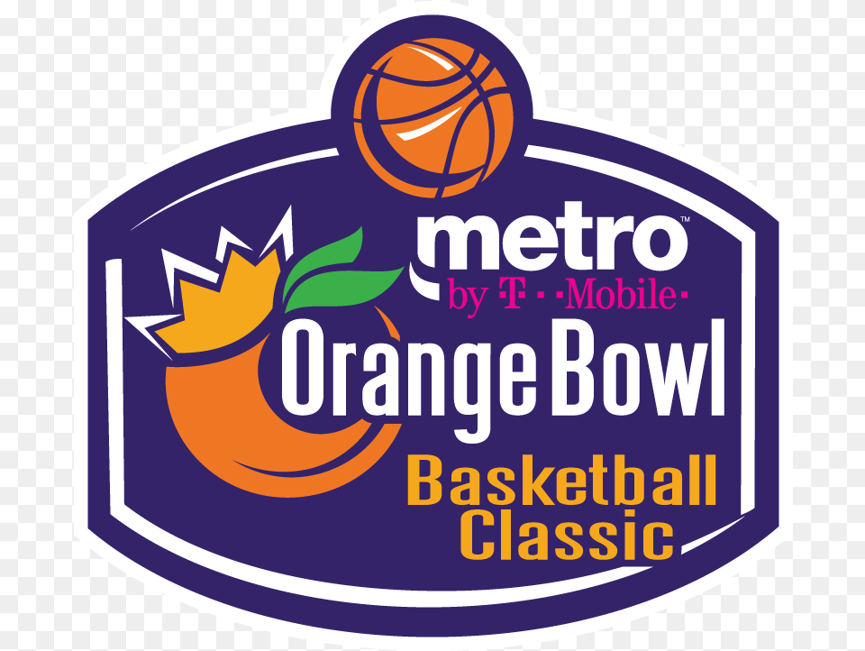 Metropcs Bb Logo Fc Db Orange Bowl Basketball Classic Png Image