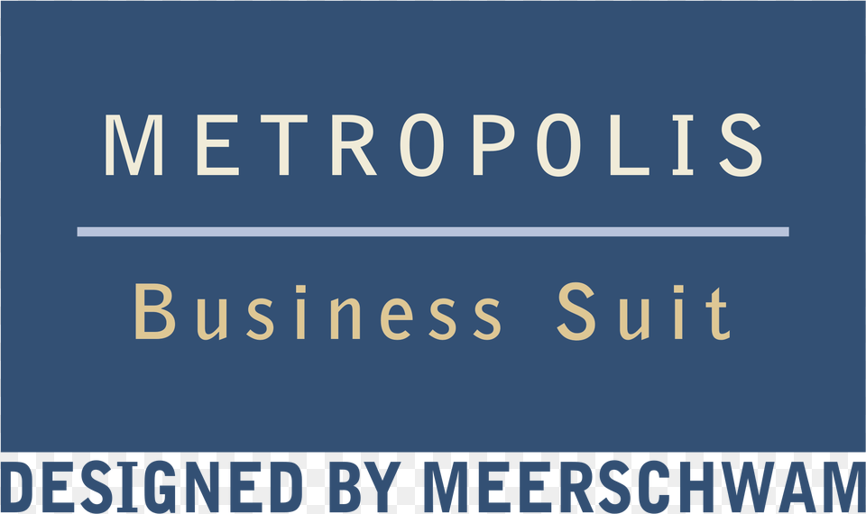 Metropolis Business Suit Logo Suit, Text Free Transparent Png