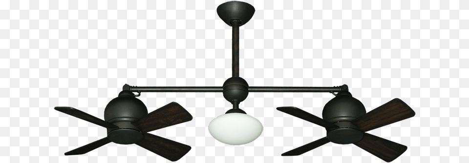 Metropolitan Contemporary Double Ceiling Fan Oil Rubbed Ceiling Fan, Appliance, Ceiling Fan, Device, Electrical Device Png