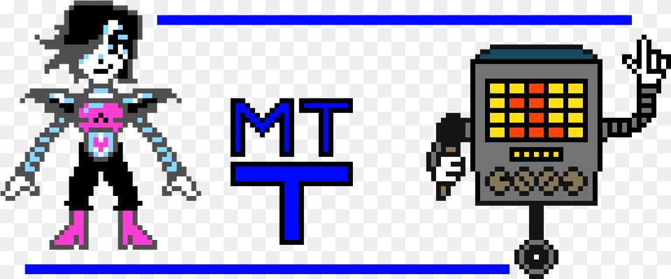 Mettaton Ex And Mettaton Undertale Mettaton Pixel Art, Qr Code Free Png