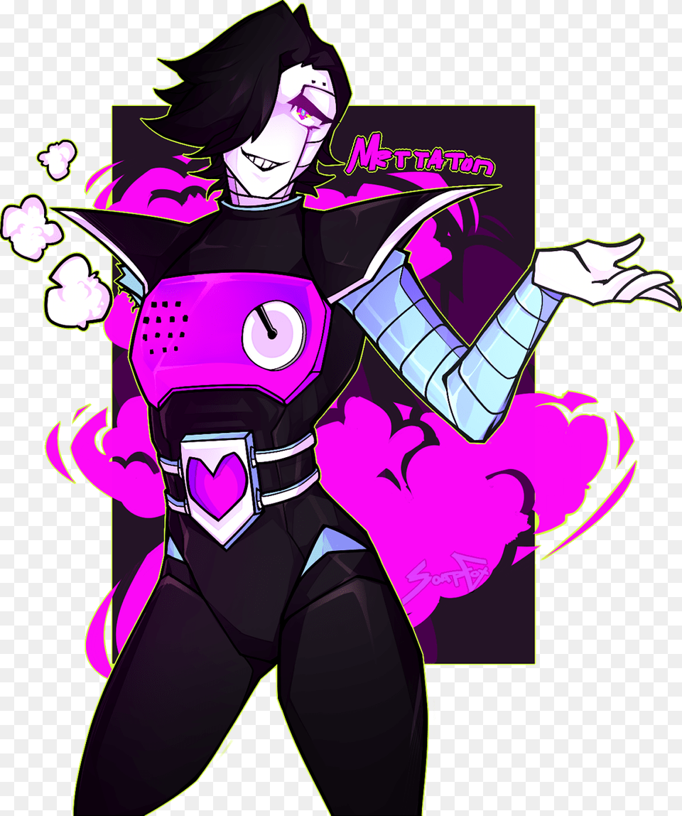 Mettaton For Tiniestdad Mettaton Ut, Publication, Book, Comics, Adult Free Png