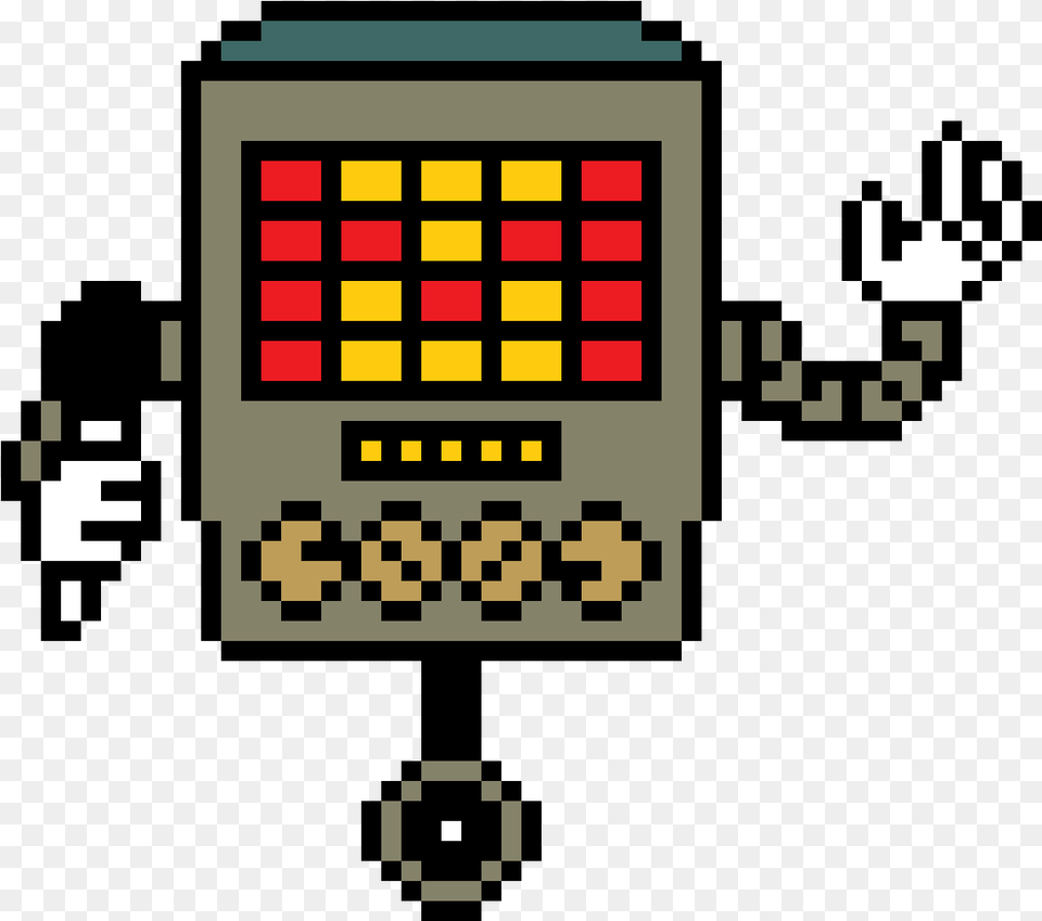 Mettaton Pixel Art Pixel Art Undertale Mettaton, Qr Code Free Png Download