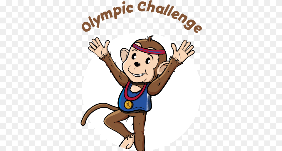 Mettlemonkeys Adventures V2 Olympics Cartoon, Baby, Person, Face, Head Free Transparent Png