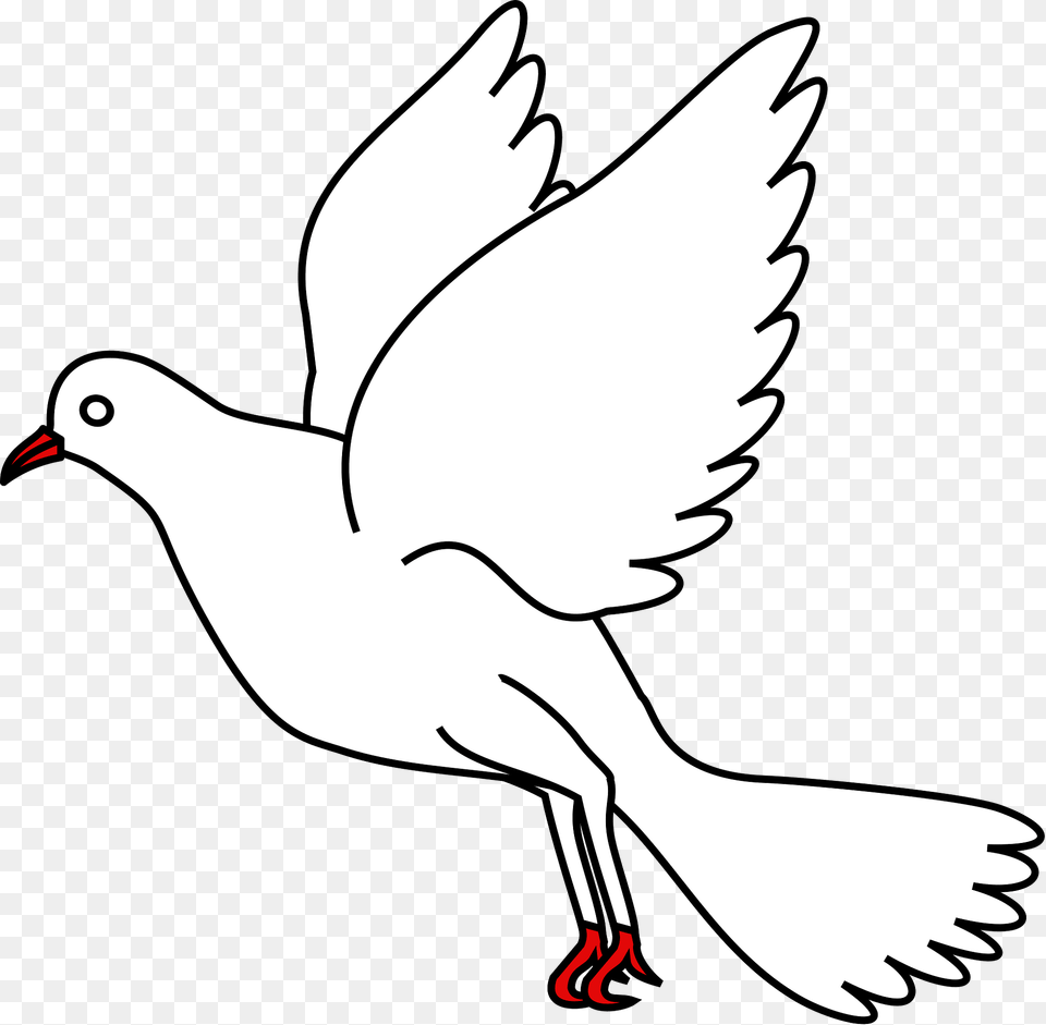 Meuble Hraldique Colombe Essorante Clipart, Animal, Bird, Pigeon, Dove Png Image