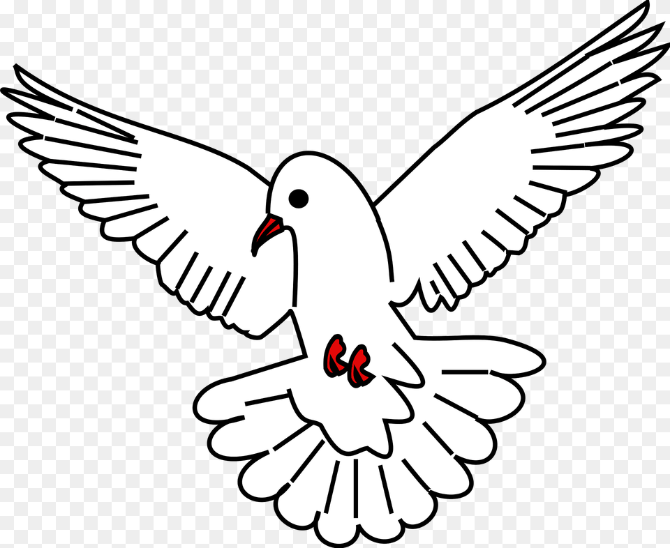 Meuble Hraldique Colombe Volante Clipart, Animal, Bird, Dove, Pigeon Png Image