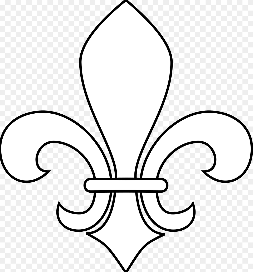 Meuble Hraldique Fleur De Lis Clipart, Symbol, Emblem Png Image