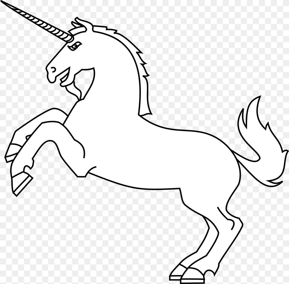 Meuble Hraldique Licorne Cabre Clipart, Animal, Kangaroo, Mammal, Silhouette Free Transparent Png