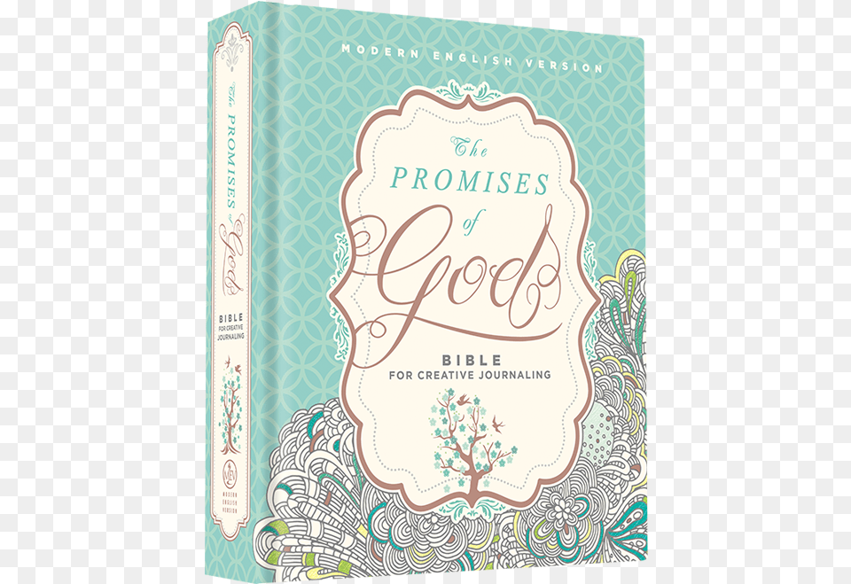 Mev The Promises Of God Creative Journaling Bible Promises Of God Creative Journaling Bible, Book, Publication Free Png