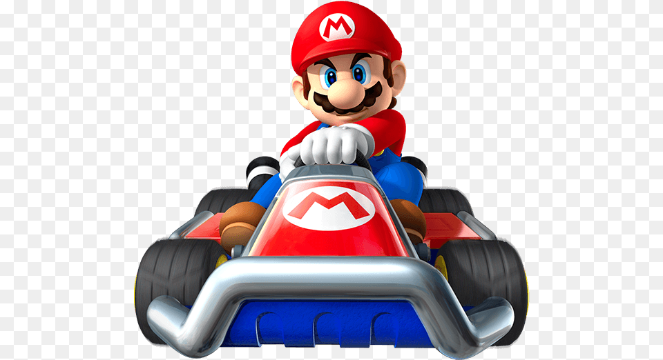 Mevida Denmark Mario On His Car Transparent, Kart, Transportation, Vehicle Free Png Download