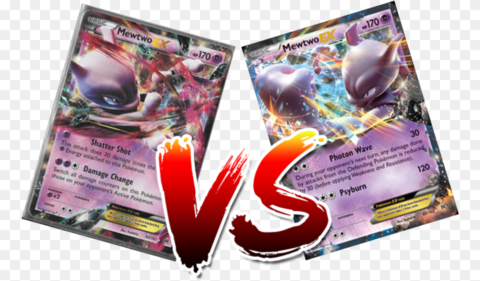 Mewtwo Ex Vs U2013 The Frugal Dutchman Mewtwo Ex The Pokemon, Text, Business Card, Paper Free Png Download