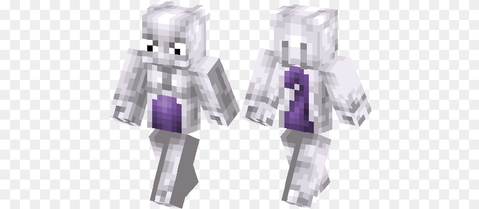 Mewtwo From The Pokemon Series Minecraft Skin Hub Minecraft Pe Pokemon Skins Download, Baby, Person, Clothing, Coat Free Png