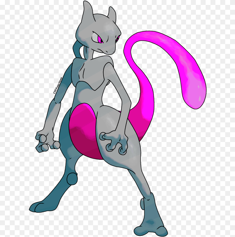 Mewtwo Go Pokemon Mewtwo, Cartoon, Baby, Person, Art Free Png