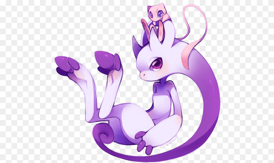 Mewtwo Mew And Mega Mewtwo Y Drawn By Kiwibutt Hinh Pokemon Huyen Thoai Newtwo Mega, Purple, Book, Comics, Publication Png Image