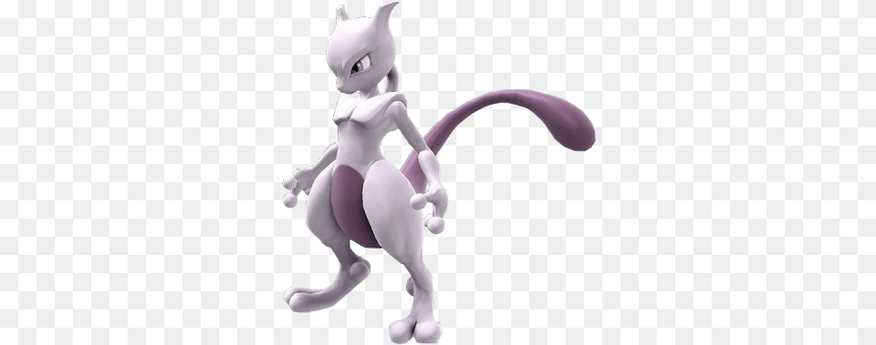 Mewtwo Mewtwo Smash Transparent Background, Figurine, Animal, Canine, Dog Png Image