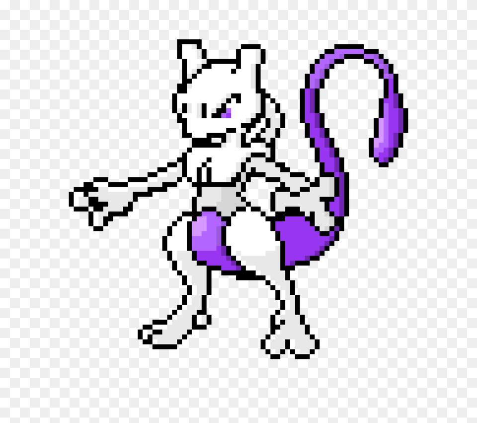 Mewtwo Pixel Art Maker, Purple, Head, Person Png