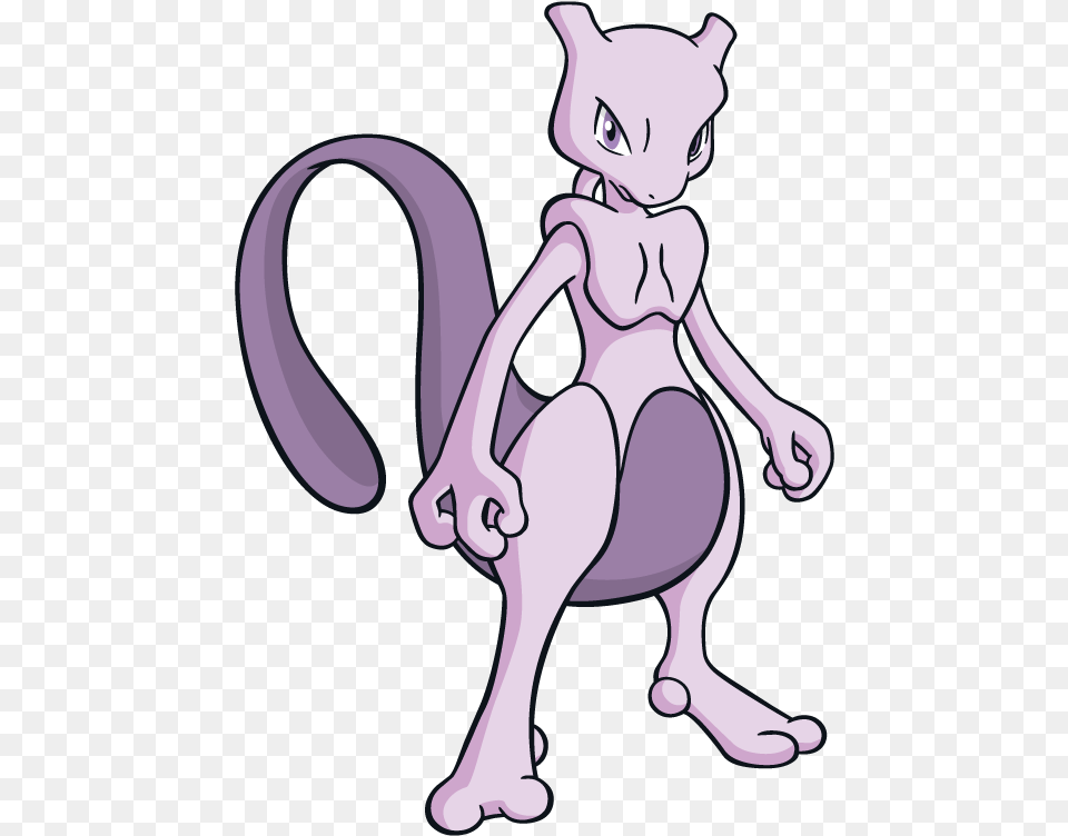 Mewtwo Pokemon Character Vector Art Mew 2 Pokemon, Cartoon, Baby, Person Png