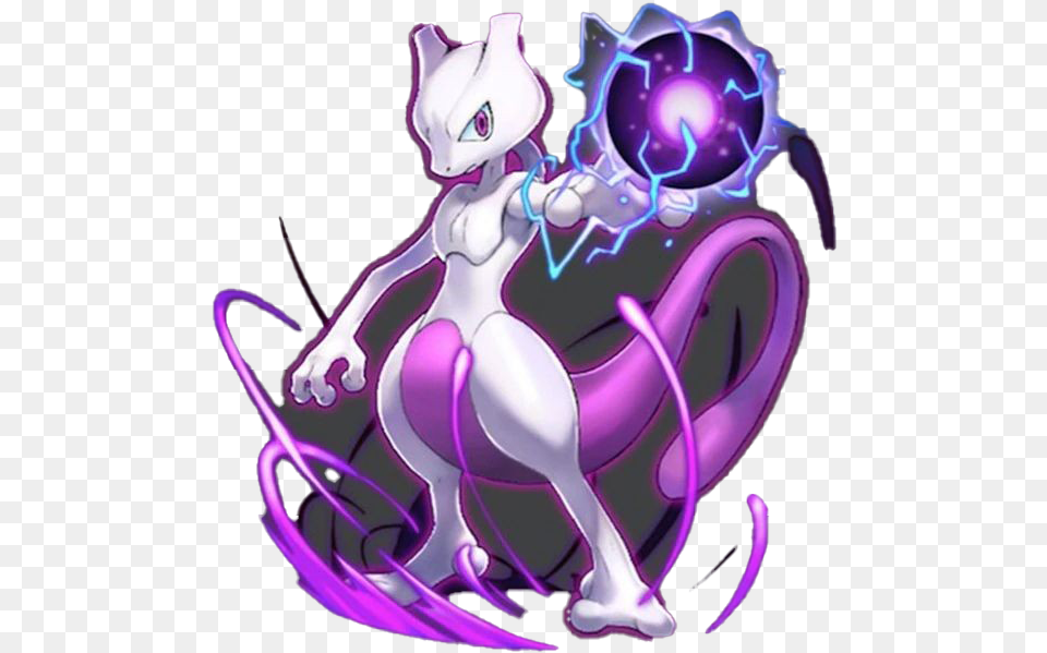 Mewtwo Pokemon High Quality Mart Pokemon Mewtwo, Purple, Book, Comics, Publication Png Image