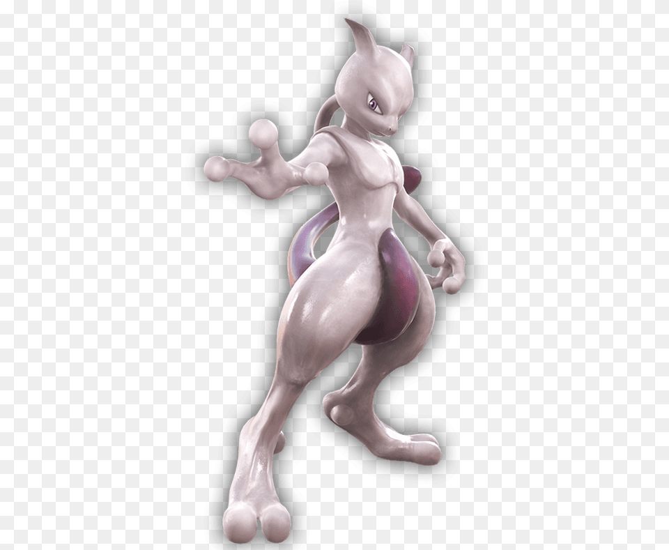 Mewtwo Pokken Tournament Mewtwo, Figurine, Baby, Person, Alien Free Png Download