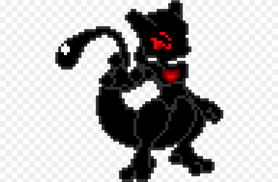 Mewtwo Shadow Pixel, Animal, Qr Code Png