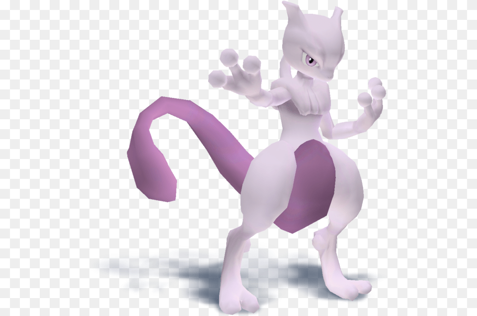 Mewtwo Smash 4 Render, Baby, Person, Purple, Animal Png Image