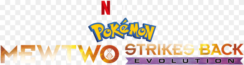Mewtwo Strikes Back Pokemon Mewtwo Strikes Back Evolution Logo Free Png