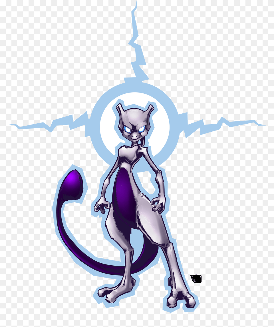 Mewtwo Weasyl, Adult, Female, Person, Woman Free Transparent Png