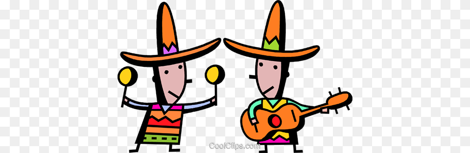 Mexican And Spanish Royalty Free Vector Clip Art Illustration, Clothing, Hat, Sombrero Png Image