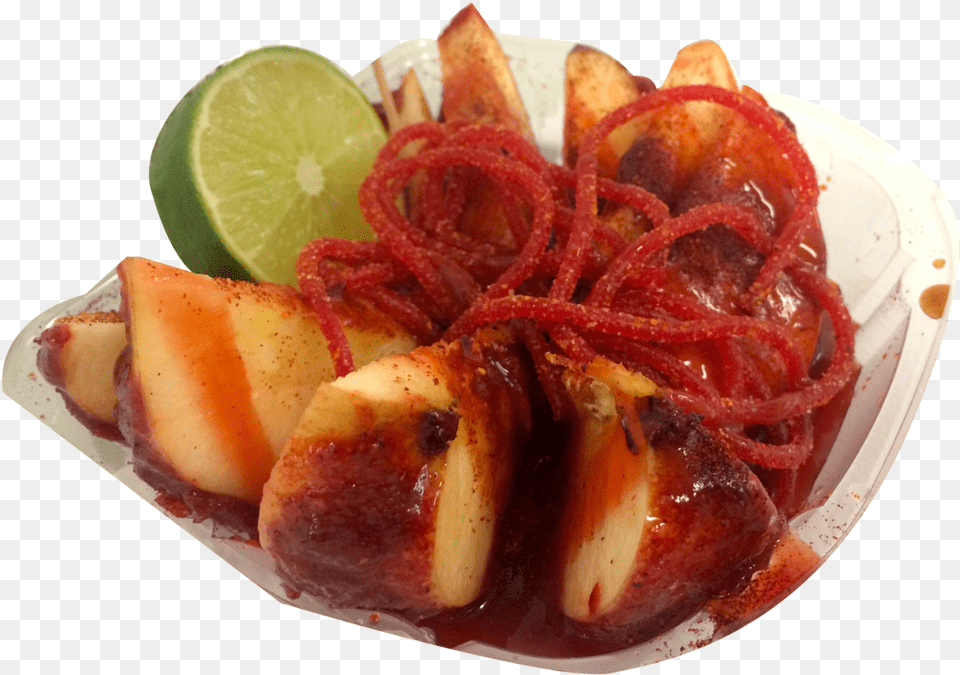 Mexican Apple With Chamoy, Blade, Sliced, Knife, Weapon Free Transparent Png