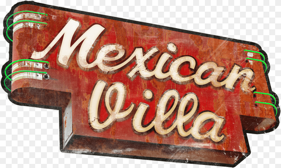 Mexican Banner Mexican Villa South, Text, Symbol Png Image