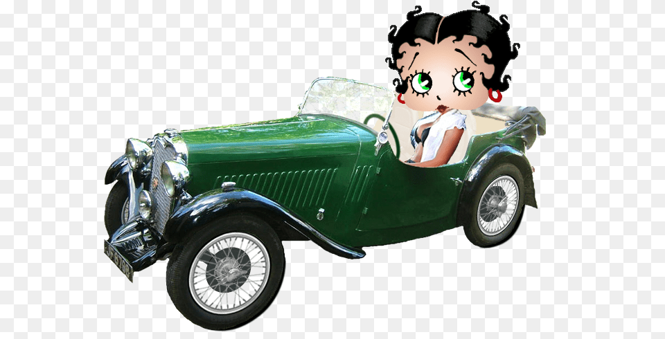 Mexican Betty Boop, Transportation, Car, Vehicle, Person Free Transparent Png